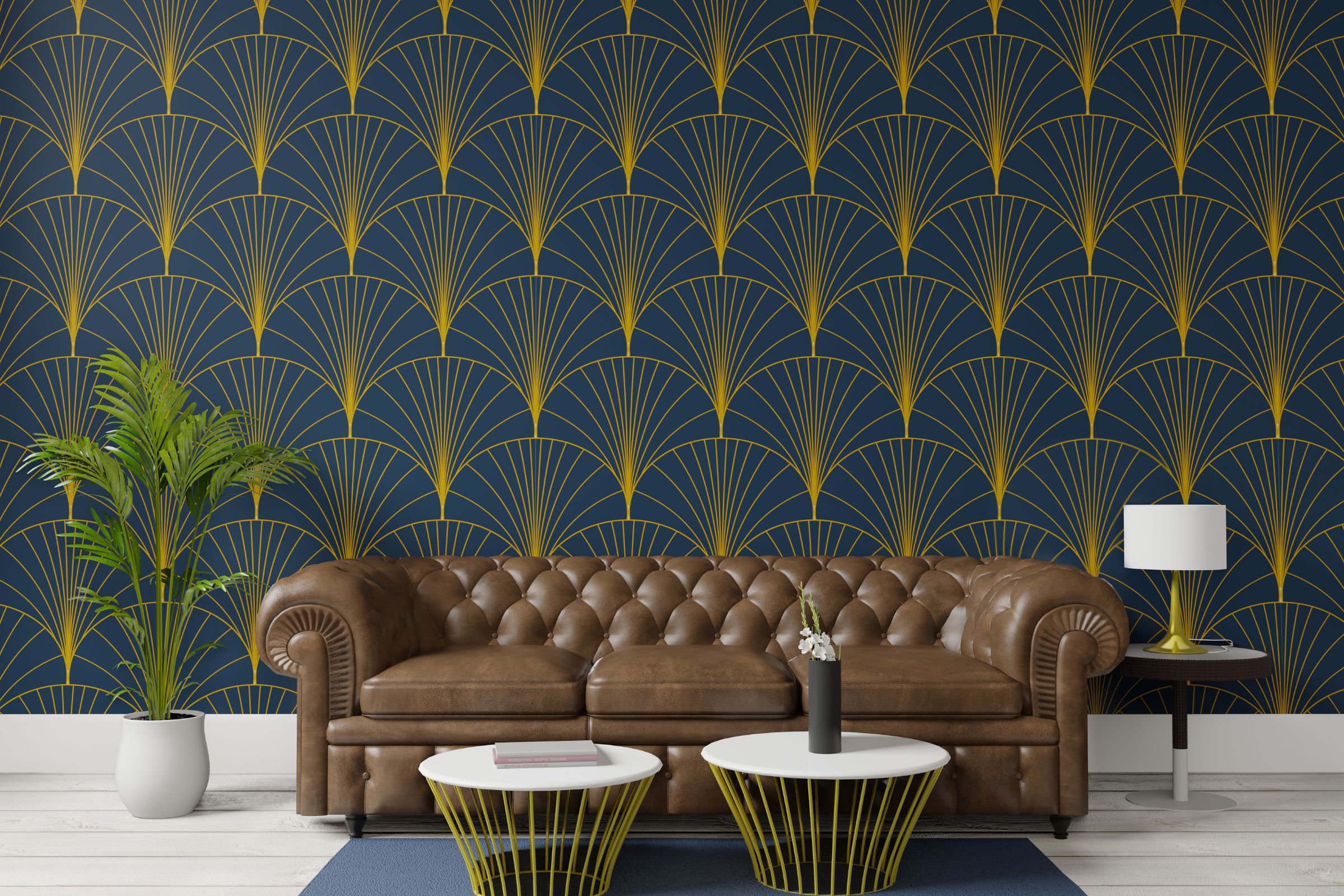 Elegant residential wallcovering